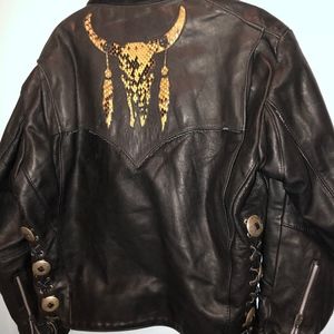 Gypsy Leather Motorcycle Biker Jacket